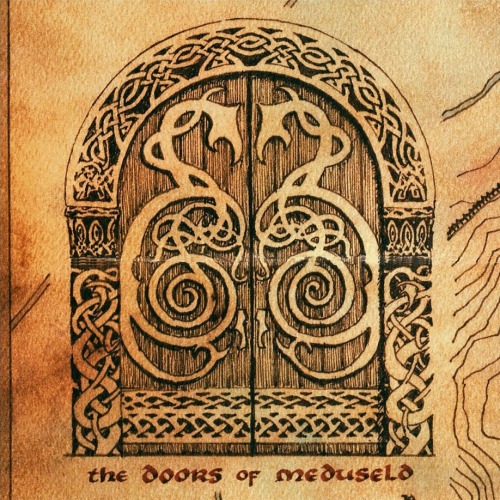 tolkienillustrations: The Doors of Meduseld by Daniel Reeve