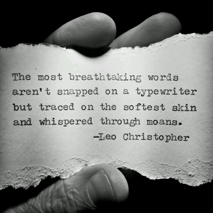 pleasureu2orgasm:  Well stated Leo! 