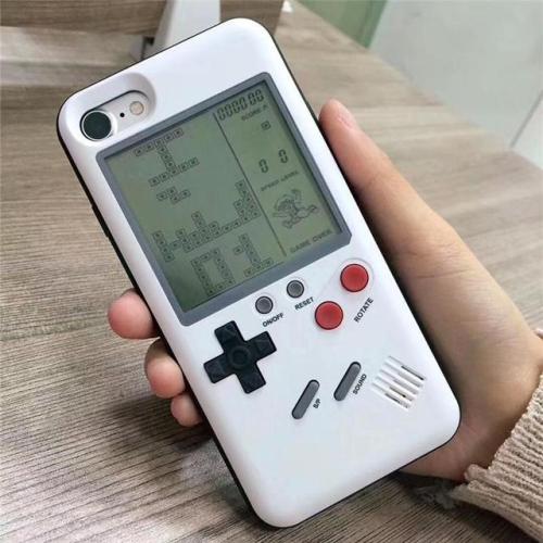 Playable Game Boy iPhone Case Check it out -&gt; www.shutupandtakemyyen.com/product/