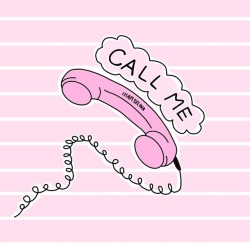 iiiamselina: Call Me 🌸 A DIGITAL ILLUSTRATION BY SELINA FINCH  