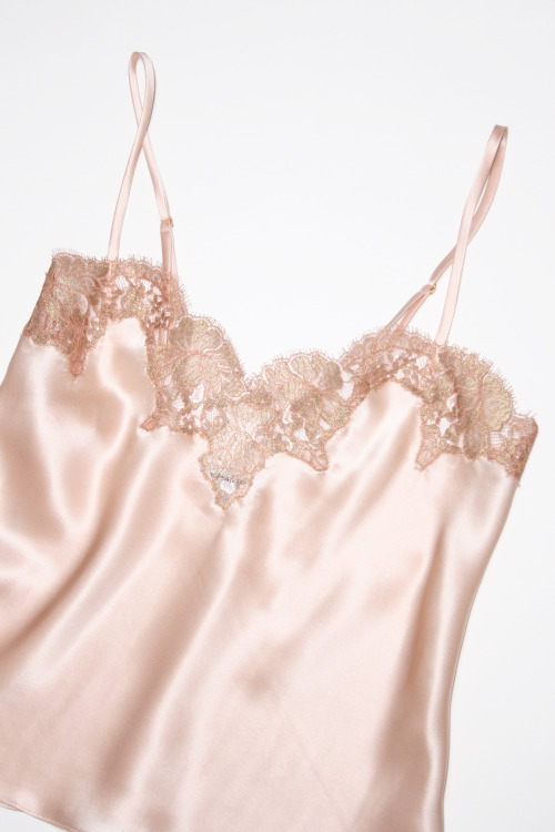 angelafriedman: The Genevieve camisole, inspired by vintage nightgowns and negligees, is the perfect