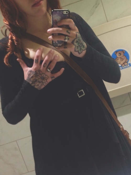 hopeless37:  Mall bathroom and crotchless panties