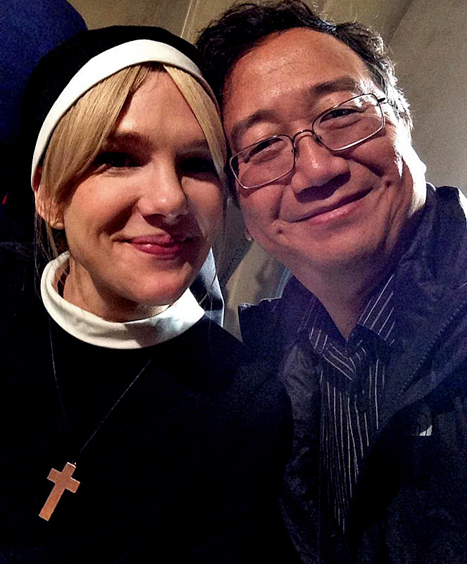 lilysrabess:  Thank you, Lily Rabe, for returning to Briarcliff tonight. You are