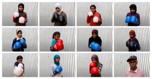 tainico: theweekmagazine: Pakistan’s first all-female boxing club A group of Pakistani girls 