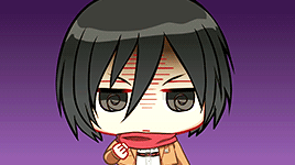 dark-kratoast:    February 10th – Happy Birthday Mikasa! (*≧∀≦*)  