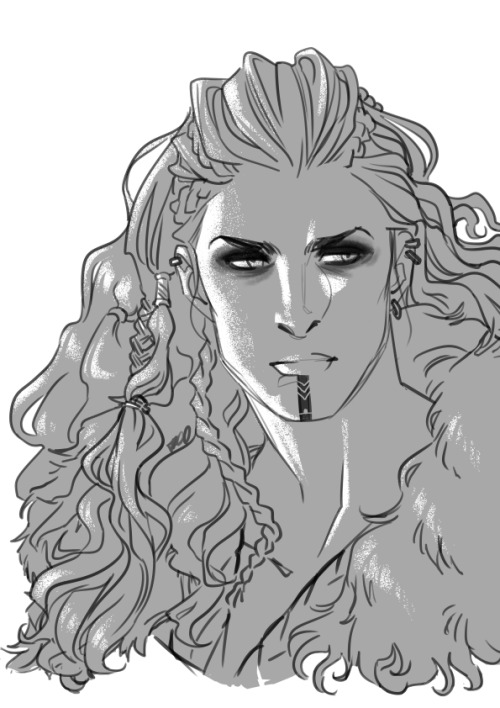 Haven’t drawn Yasha much, which is absurd u_u