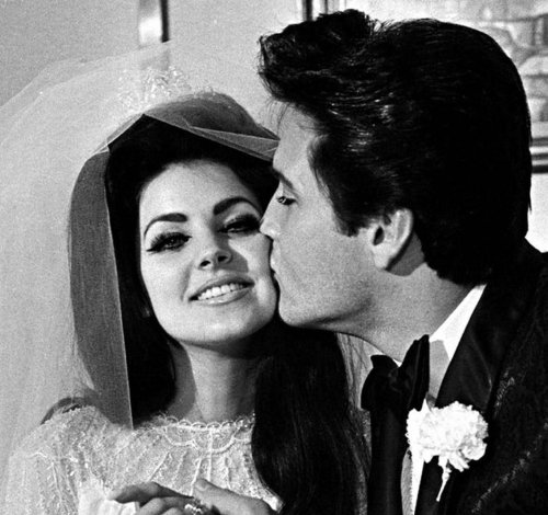 pepperbag76:Elvis and Priscilla,    Las Vegas May 1, 1967  
