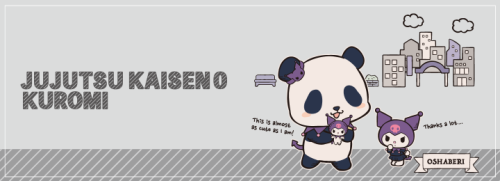Jujutsu Kaisen X Sanrio
