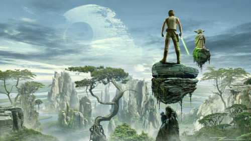 gffa:Star Wars:  Luke &amp; Yoda | byjulio zartos