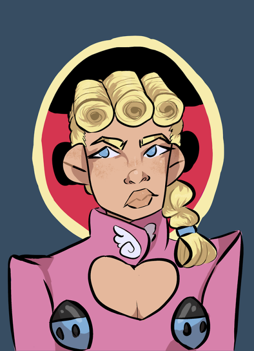 Part 5 was announced so here’s gio with his anime color scheme