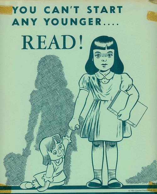 scientificphilosopher:Vintage Posters for Libraries and Reading After a look at those vintage ads fo