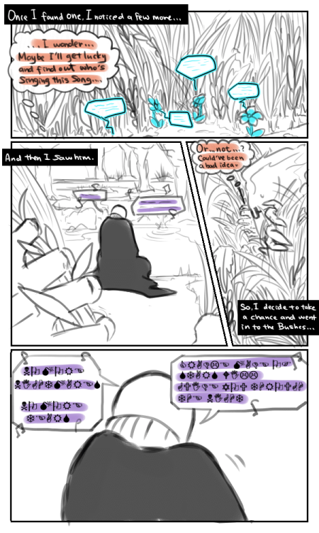 seto-gin: Hey guys, long time no post. I was working on this the whole time… I wanted to do some Grillster (Grillby x Dadster) drawing and it ended up to be a whopping nine page comic…Which amazingly took forever for me to do…(((((^q^;))))I did
