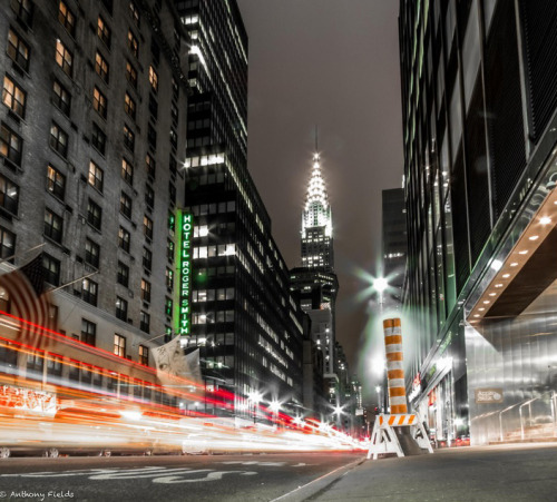 Porn photo cityneonlights:  CAR TRAiLS OF NYC by Anthony