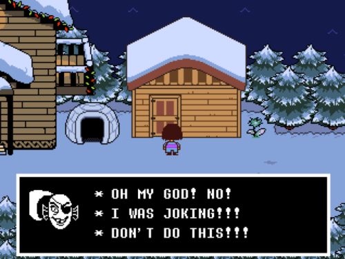 uselessundertalefacts: &gt;tfw Papyrus is so brutal that Undyne is horrified by him This is inac