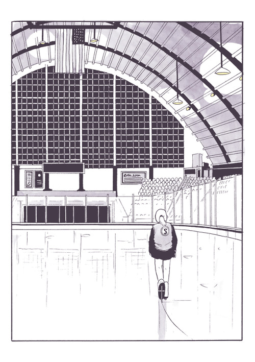 tilliewalden:From my book Spinning (ice skating+coming out+Texas)