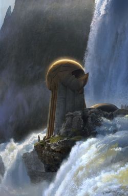 fantasy-art-engine:  Storm Fall by Deng Jing