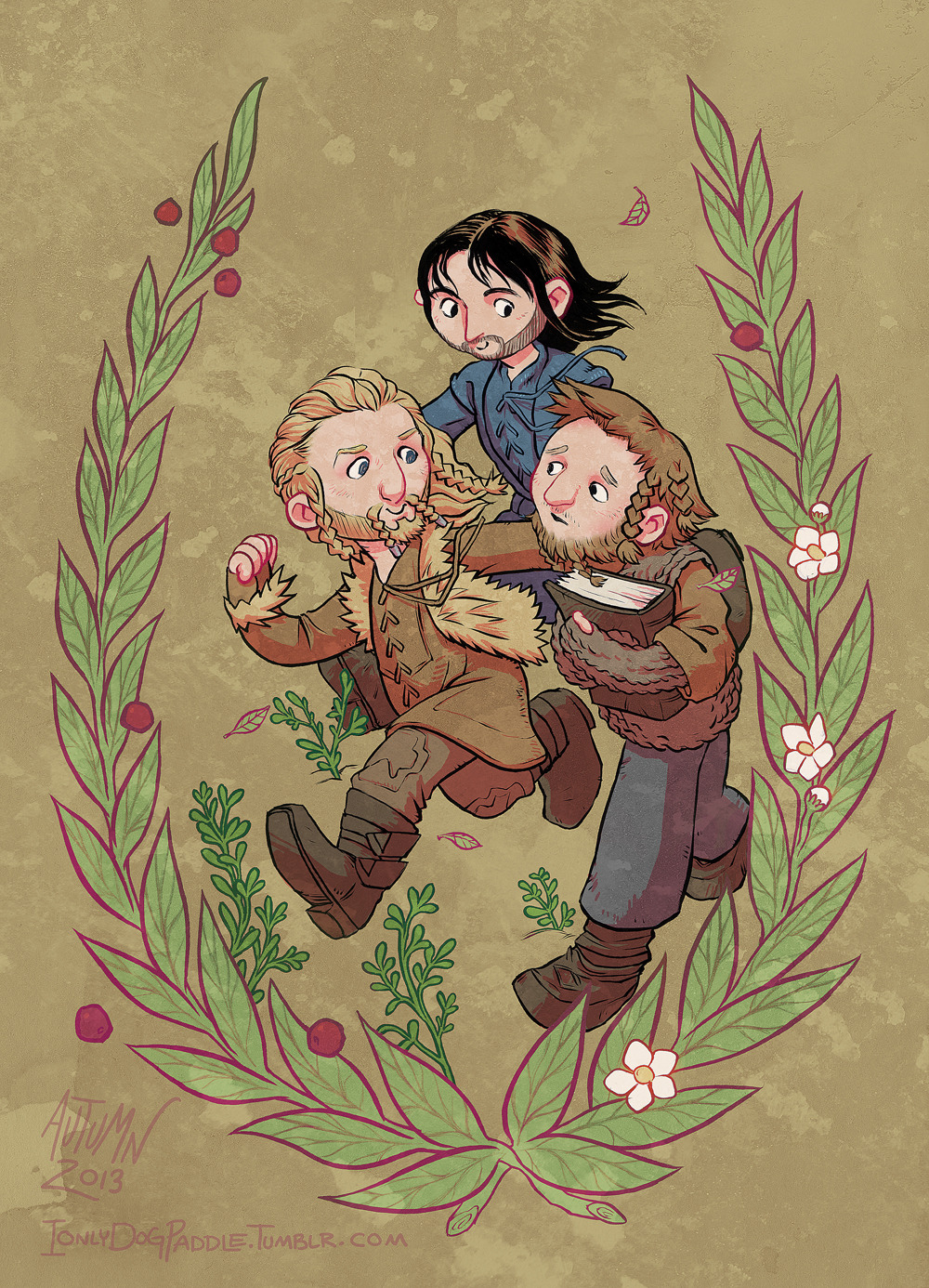 ionlydogpaddle:  Fili, Kili and Ori. :3 The babies.