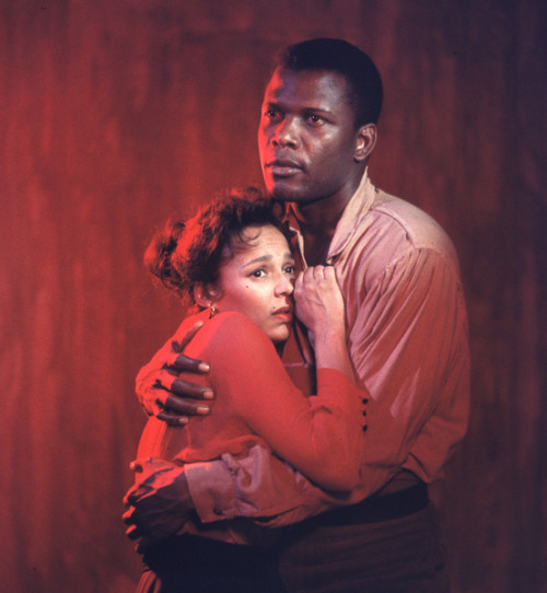 twixnmix: Dorothy Dandridge and Sidney Poitier publicity photos for the film “Porgy and Bess” (1959)