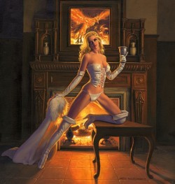 The-Outer-Topic:white Queen - Greg Hildebrandt