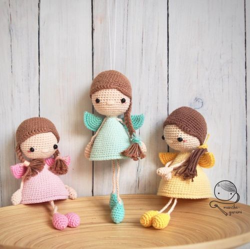 These fairies are here to brighten your home. Let them sit at your desk or fly above you - they will