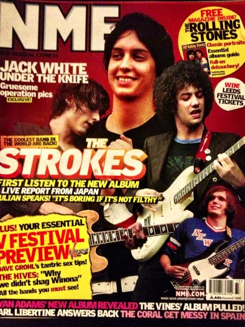dangerouscarousel:The Strokes, August 2003.