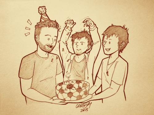[02.12.15] HAPPY BIRTHDAY CHRIS!! We love you :D