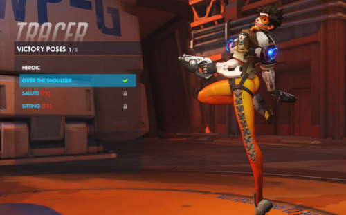 andarix:I LOVE THE NEW POSE FOR TRACER See, what the internet didn’t understand is that the or