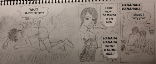 zeeenya:Other greatest hits from my sketchbook: these stupid Persona 5 comics. My Persona 5 protag c