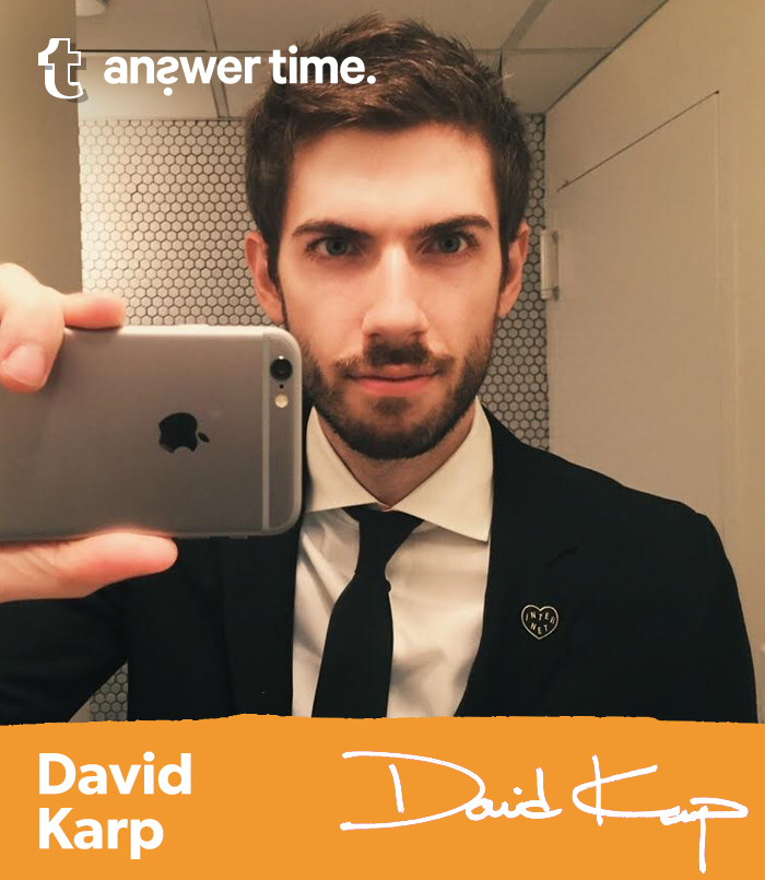 david:
“Hey! I’m doing an Answer Time tomorrow, June 16th at 2pm (Eastern).
I will be answering ALL of your questions (or as many as I can get through tomorrow). NOTHING is off limits (probably). I’m EXCITED!!
Suggested questions:
• What’s it like...