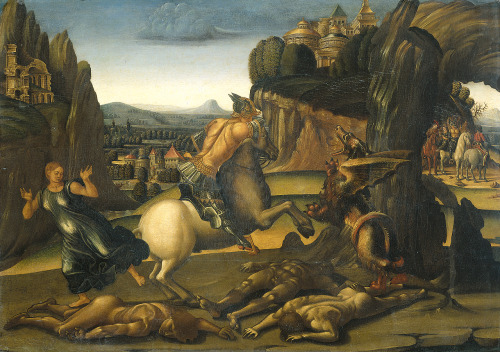 Saint George and the Dragon, Luca Signorelli, 1495-1505