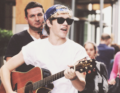 dailyonedirection:     Someone told me the smile on my face gets bigger when I play the guitar.    