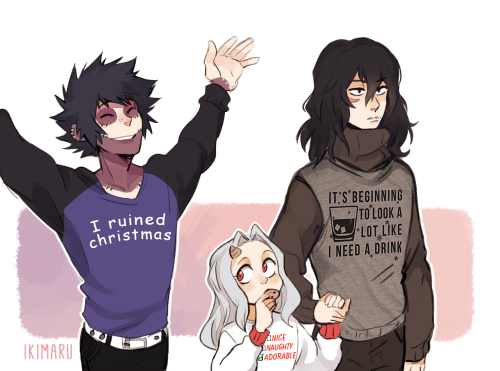   I suddenly remembered about Christmas sweaters and had to put this together real quick B)   