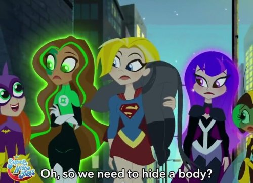 annotated-dc:DC Super Hero Girls episode Soul Sisters continuing to underline how much Gotham sucks.