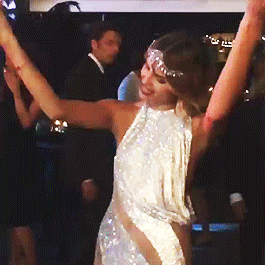 miuccias:  Natasha Poly Dancing at her 30th Birthday Party