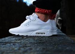 sweetsoles:  Nike Air Max 90 Hyperfuse ‘Independence Day’ White (by Joel Ulrich)