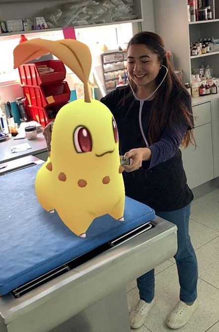 A veterinary hospital in Mexico used Pokemon Go’s snapshot feature to turn their office into a Pokemon Center