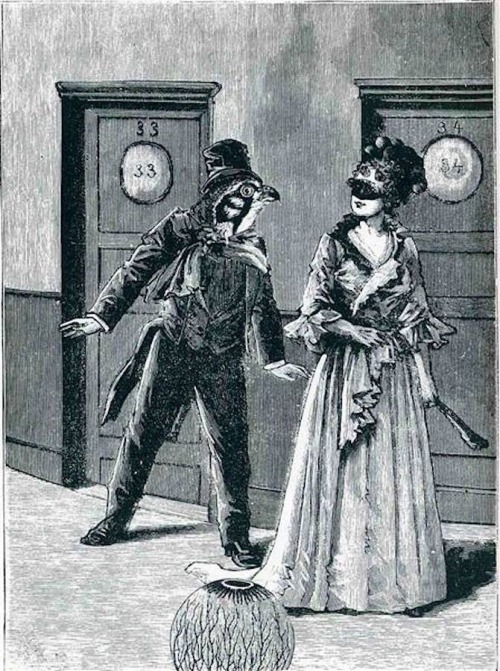 finjigoga:  From “Une semaine de bonté” (A Week of Kindness) by Max Ernst, 1934. 