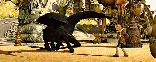 Toothless Playful Moves