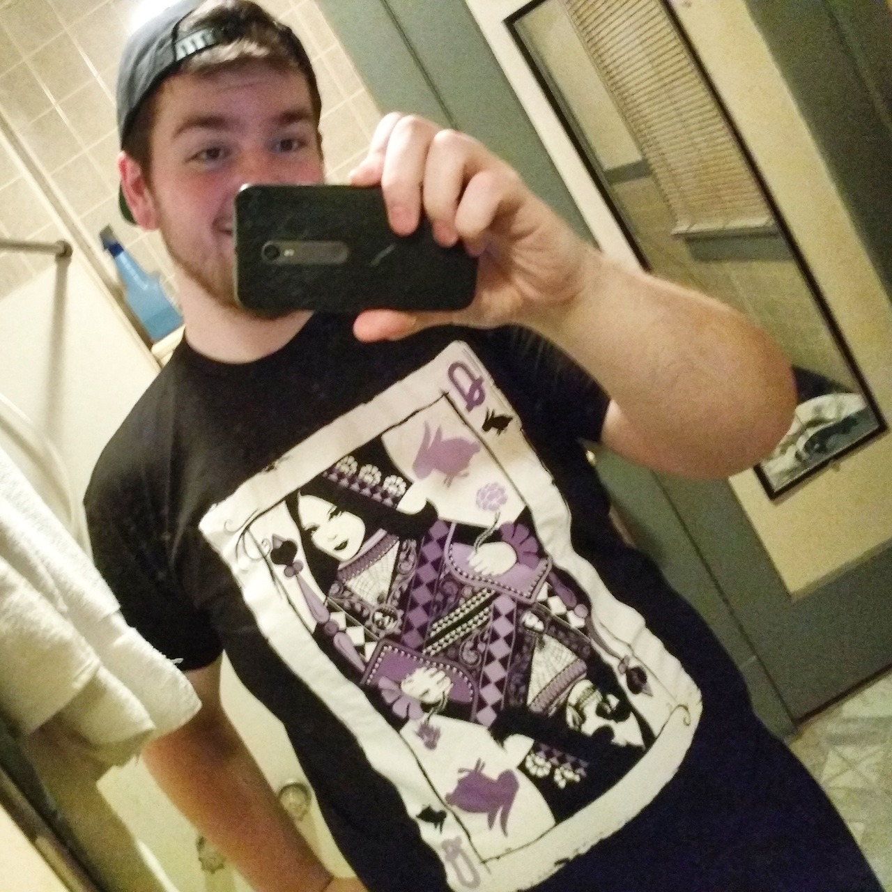 wolfosbane:  Got my absolutely cool and new favorite shirt &amp; hat from my