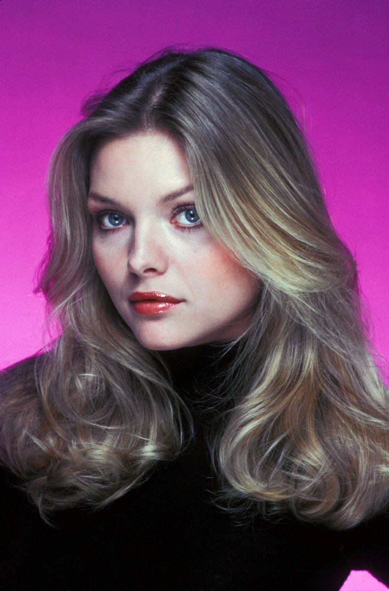 Michelle Pfeiffer photographed by Jim Britt, 1979.