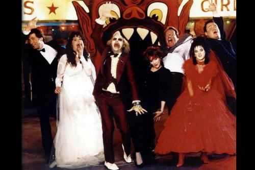 fuckyeahbehindthescenes:Tim Burton wanted the special effects to look like the B movies he grew up o