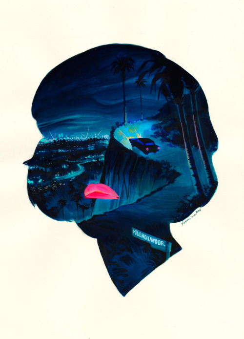 thepostermovement:Mulholland Drive by Veronica Fish