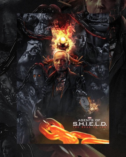 Love this fan poster by @bosslogic #agentsofshield #roadto100