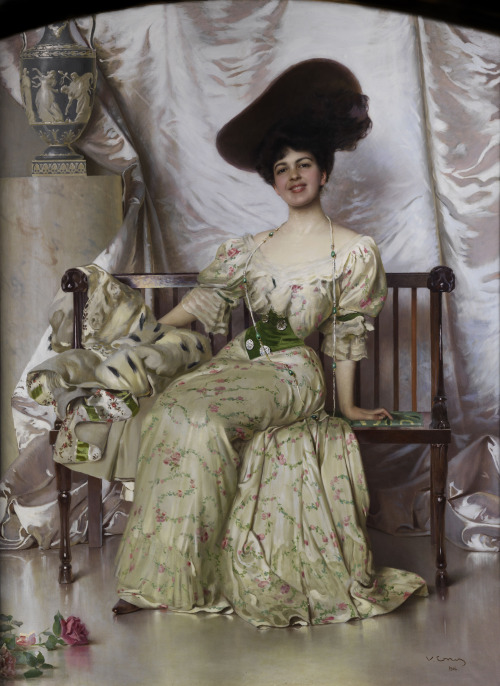 Contessa Nerina Pisani Volpi di Misurata, Vittorio Corcos, 1906, oil on canvas