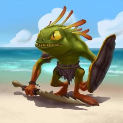 wow-images: my Murloc Fanart (Via)  (hudinart)