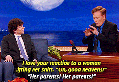 the-absolute-funniest-posts:  Jesse on Conan, May 22, 2013. (x) “We filmed on Bourbon Street, and I think half the people were hired by the movie to act like they were crazy, and the other half of the people were crazy.”