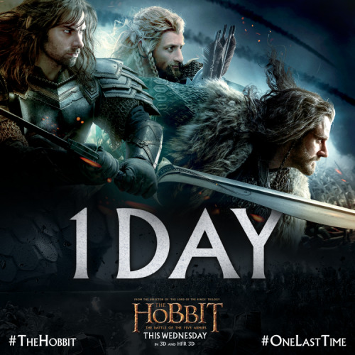 7pm screenings of #TheHobbit: The Battle of the Five Armies tonight. bit.ly/hobbittixMessage 