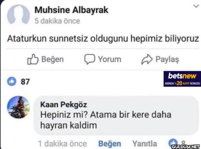 Muhsine Albayrak 5 dakika...