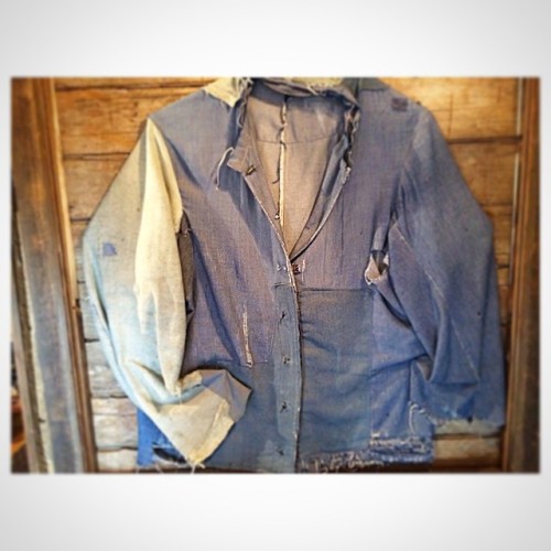 50&rsquo;s Amish Indigo Work Jacket #kapital #kapitallegs #vintage #amish (KAPITAL Legs Craftman