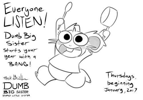 abgallery: It’s baaaack~! I’m hitting the ground in 2017 running, and I know people have wanted to see more from this adorable mini-series. Thursdays will soon suck less and be more cute! Please look forward to Dumb Big Sister, Stupid Little Sister